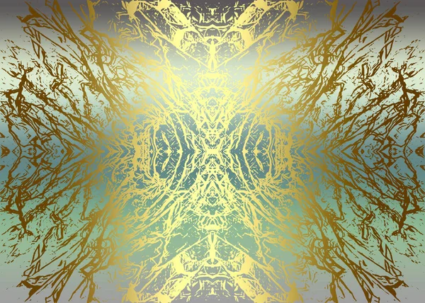 Golden Abstract Decorative Paper Texture Background Artwork Illustration — Stock Photo, Image