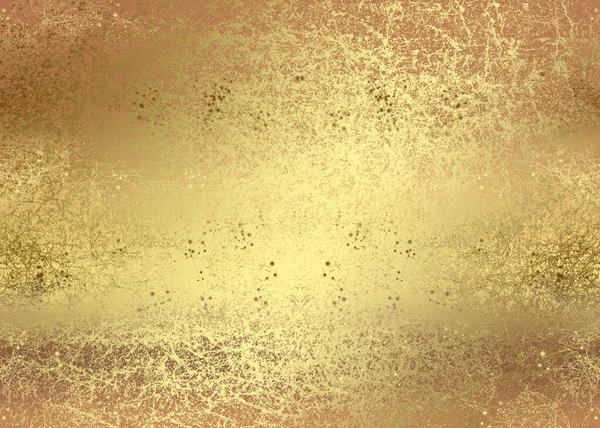 Golden Abstract Fond Texture Papier Décoratif Pour Les Œuvres Art — Photo