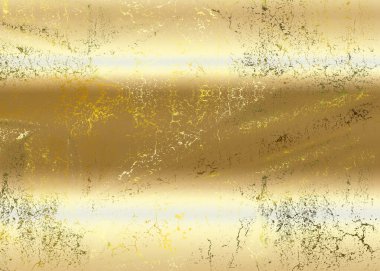 Sanat eserleri için Altın Soyut Dekoratif Kağıt Dokusu- İllüstrasyon