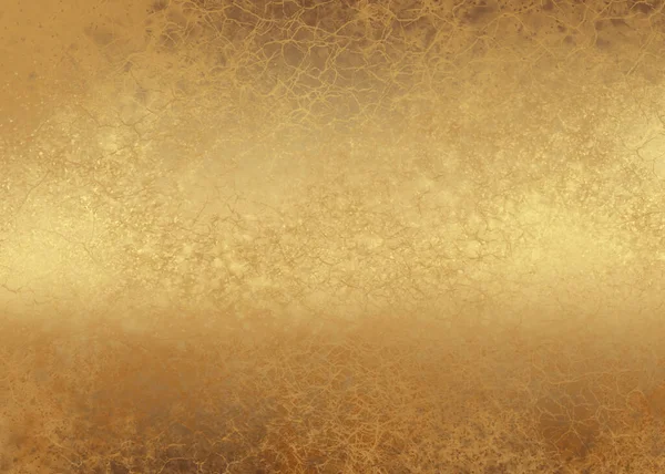 Golden Astratto Sfondo Carta Decorativa Texture Opere Arte Illustrazione — Foto Stock