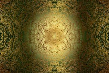 Sanat eserleri için Altın Soyut Dekoratif Kağıt Dokusu- İllüstrasyon