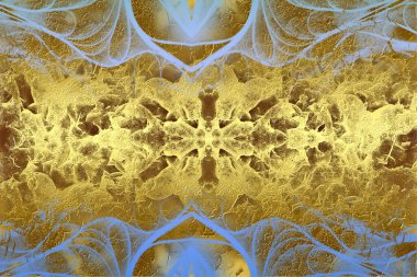 Sanat eserleri için Altın Soyut Dekoratif Kağıt Dokusu- İllüstrasyon