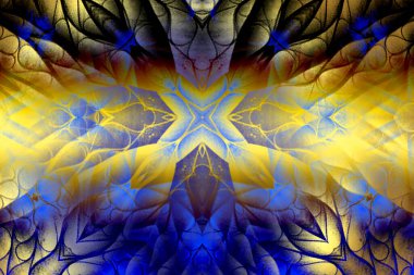 Sanat eserleri için Altın Soyut Dekoratif Kağıt Dokusu- İllüstrasyon