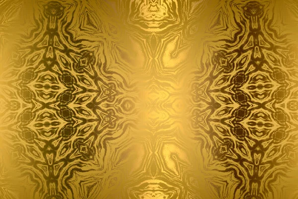 Golden Abstract Decoratieve Papieren Textuur Achtergrond Voor Kunstwerken Illustratie — Stockfoto