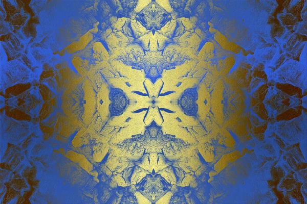 Sanat eserleri için Altın Soyut Dekoratif Kağıt Dokusu- İllüstrasyon