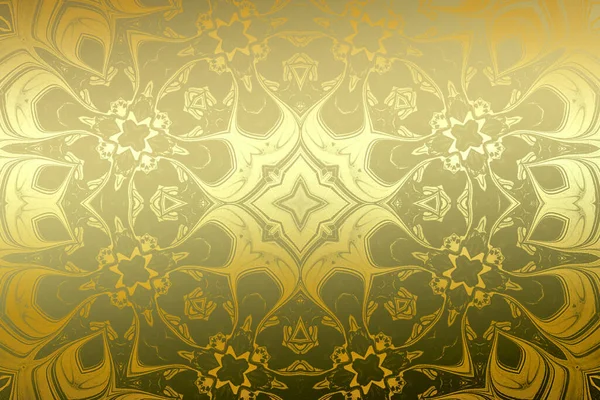 Golden Abstract Decoratieve Papieren Textuur Achtergrond Voor Kunstwerken Illustratie — Stockfoto