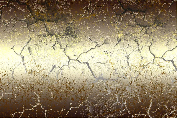 Golden Abstract Decorative Paper Texture Background Artwork Illustration — Stock Photo, Image