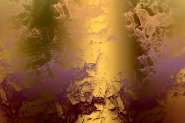 Sanat eserleri için Altın Soyut Dekoratif Kağıt Dokusu- İllüstrasyon