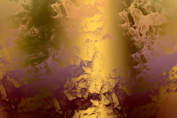 Sanat eserleri için Altın Soyut Dekoratif Kağıt Dokusu- İllüstrasyon