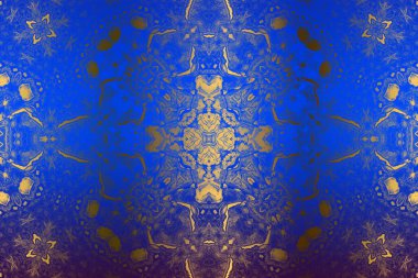 Sanat eserleri için Altın Soyut Dekoratif Kağıt Dokusu- İllüstrasyon