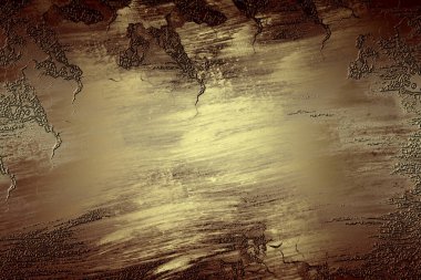 Sanat eserleri için Altın Soyut Dekoratif Kağıt Dokusu- İllüstrasyon
