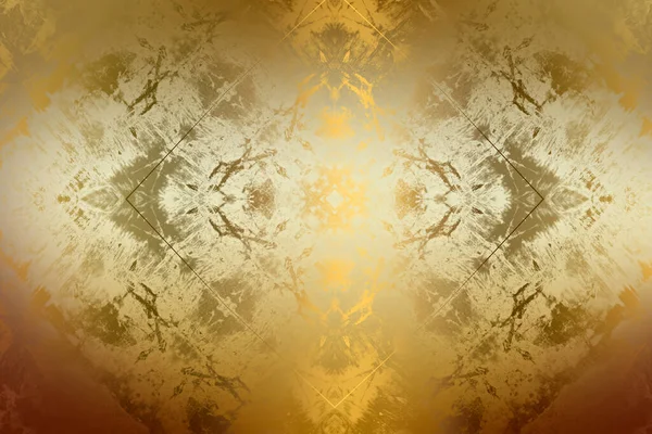 Sanat eserleri için Altın Soyut Dekoratif Kağıt Dokusu- İllüstrasyon