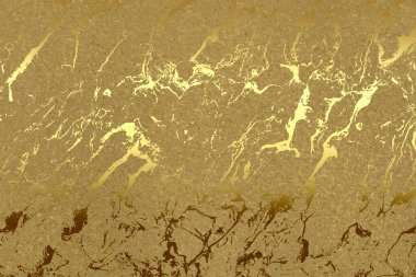 Sanat eserleri için Altın Soyut Dekoratif Kağıt Dokusu- İllüstrasyon