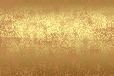 Sanat eserleri için Altın Soyut Dekoratif Kağıt Dokusu- İllüstrasyon