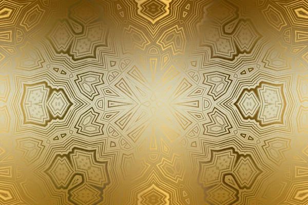 Golden Abstract Decorative Paper Texture Background Artwork Illustration — Stock Photo, Image