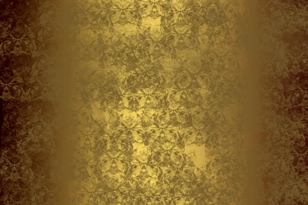 Золотий Абстрактний Декоративний Паперовий Фон Художнього Твору Ілюстрація — стокове фото