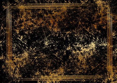 Sanat eserleri için Altın Soyut Dekoratif Kağıt Dokusu- İllüstrasyon