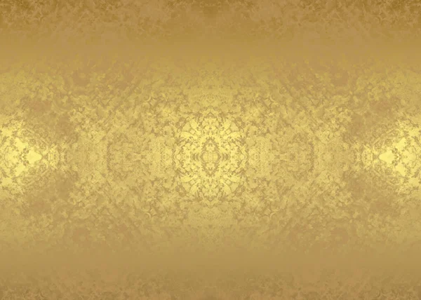 Fundo Textura Papel Decorativo Abstrato Dourado Para Obras Arte Ilustração — Fotografia de Stock