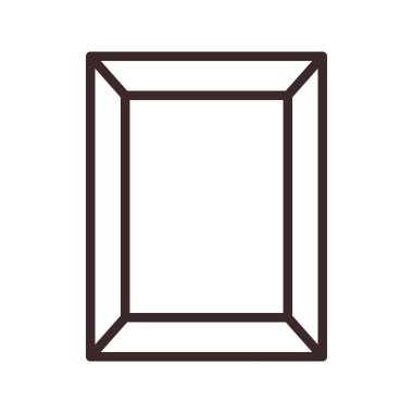 Çikolata ikonu parçası. Tatlı kakao atıştırmalığı. Logo, etiket, etiket, etiket, tarif, menü, paket tasarımı ve dekorasyon için şeker çubuğu resmi