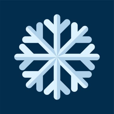 Kar Tanesi Simgesi. Noel ve Kış Geleneksel logo, baskı, çıkartma, amblem, etiket, rozet, selamlama ve davetiye kartı tasarımı ve dekorasyonu simgesi