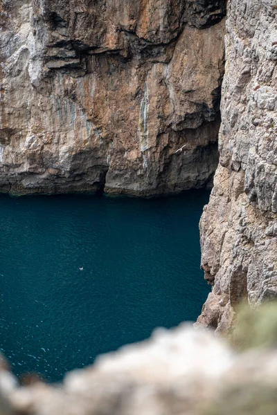Cliffs at Cabo de Sao Vicente. Algarve Portugal. High quality photo