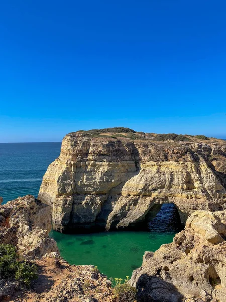 Cliffs Coast Algarve Portugal High Quality Photo — Photo