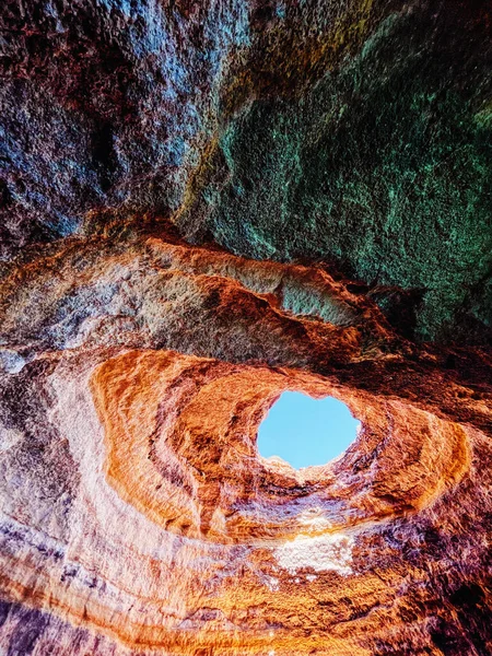 Benagil cave in Algarve Portugal. High quality photo