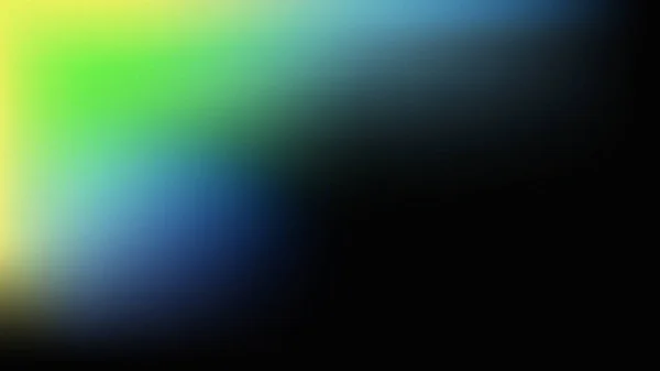 Abstrakte Verlaufsunschärfe Hintergrund. Schwarze und grüne Aquarelltöne — Stockvektor