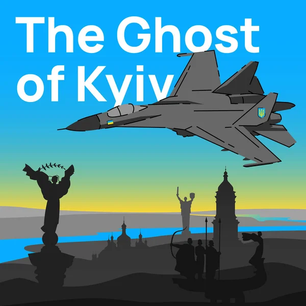 Kyiv Banner 'ın hayaleti. Ukrayna Gökyüzü Efsanesi Rus-Ukrayna Savaşı