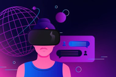 Dünya Çevresindeki İş İletişimi. Metaverse 'de Ortaklık