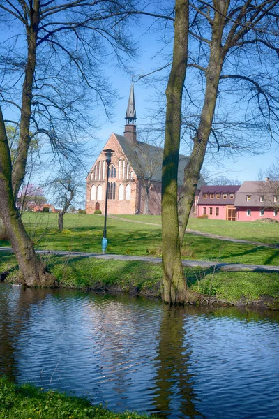Polonya 'nın Szczecin şehrindeki eski şehir mimarisi