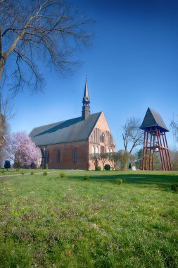 Polonya 'nın Szczecin şehrindeki eski şehir mimarisi