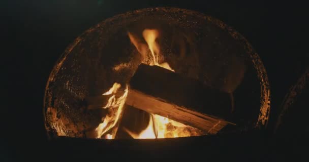 Bandeja Central Fogão Aquecimento — Vídeo de Stock