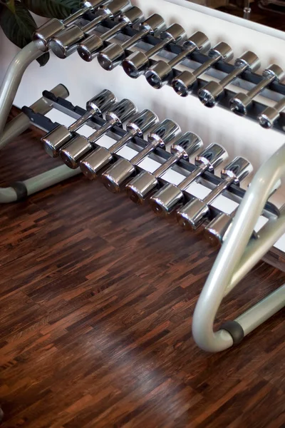 Small Dumbbells Spa Hotel — Stock Photo, Image