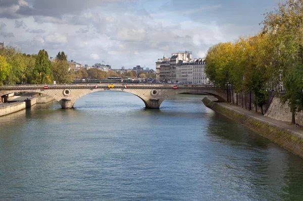 Paris Teki Ile Cite Şehrinin Manzarası — Stok fotoğraf