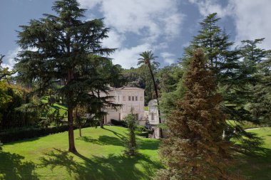 Roma şehrindeki Vatikan Bahçeleri