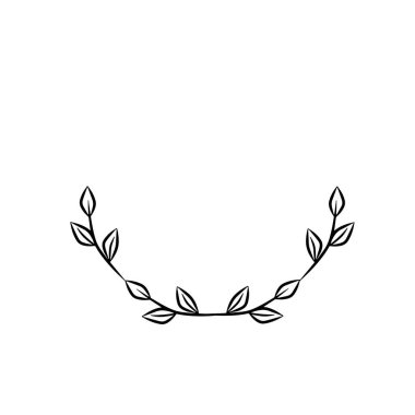 Vektör çerçevesi. Davetiyeler için resim. Tebrik etmek için tasarlandı. Sipariş vermek için çelenk.