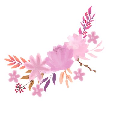 Çiçekler hazır, Sevgililer Günü, düğün, kartpostal, davetiye.