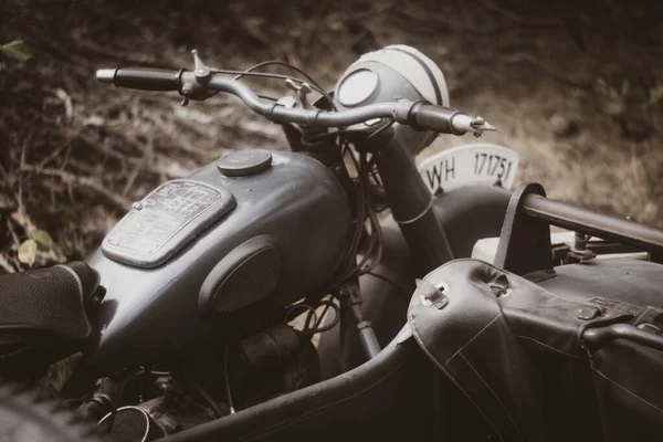 Vintage German Motorcycle Second World War High Quality Photo — Photo