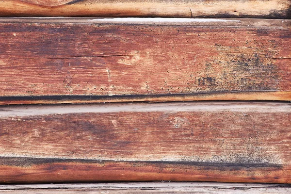 Hintergrund Aus Alten Holzplanken Von Brauner Farbe Mit Dunklen Flecken — Stockfoto