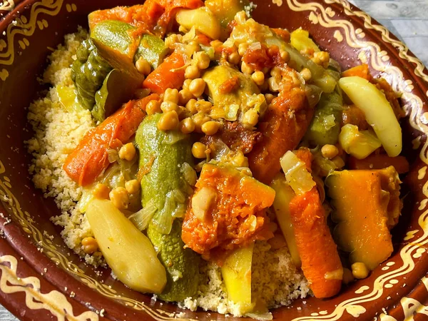 Delicious Friday Couscous Lunch Stockbild