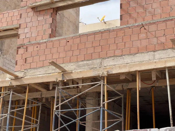 Residential building under construction in Africa