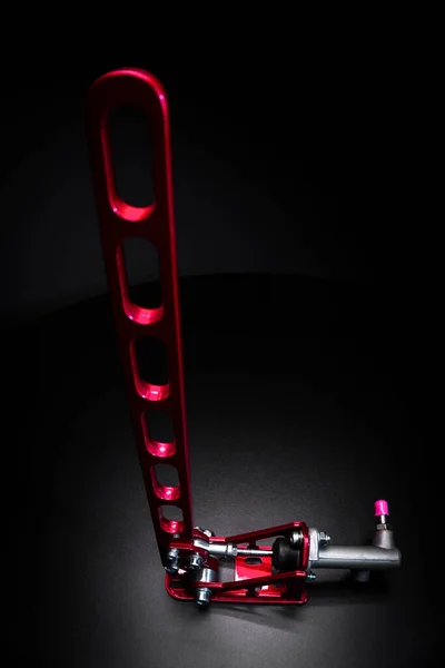 Автомобільне Гідравлічне Ручне Гальмо Червоне Замовлення Дрейфу Мотоциклів — стокове фото