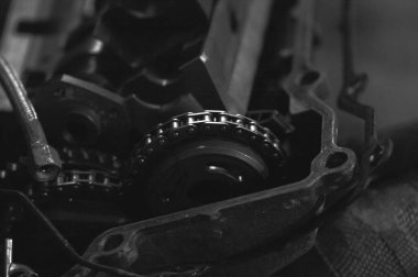 Turbo motor gücü artışı için pistonların motor onarımı