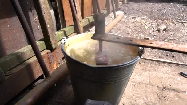 Cıvata Fındık Sökmek Soğutma Restorasyon Için Metal Yakıtı Isıtıcısı — Stok video