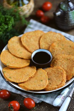 Nehir balığı havyarından gözleme..