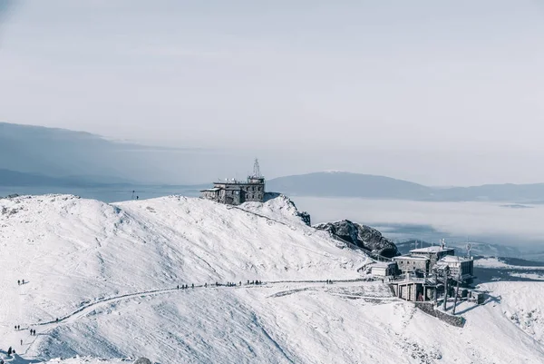 Vysokohorská Meteorologická Observatoř Kasprowy Wierch Tatry Polsko — Stock fotografie