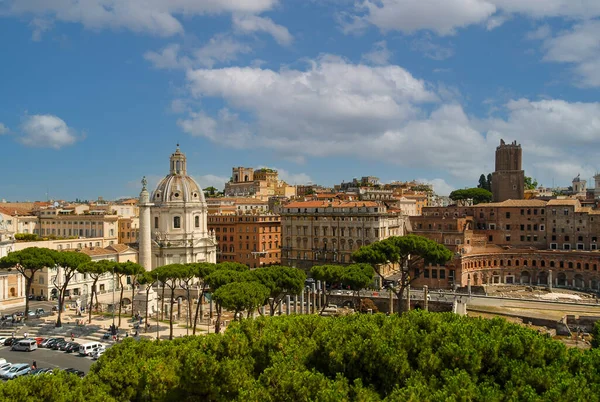 Rome Italy June 2000 View Historic City Sunny Summer Day — Fotografia de Stock