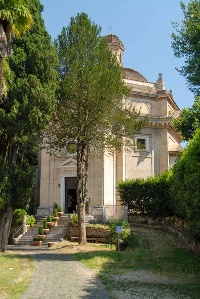 Roma Talya Haziran 2000 Güneşli Bir Günde Sancta Maria Scala — Stok fotoğraf