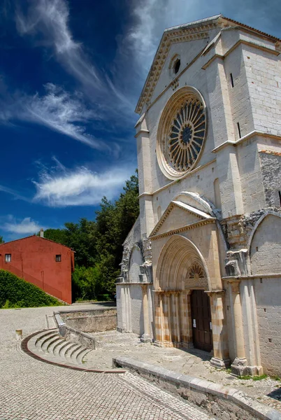 Priverno Talya Haziran 2000 Güneşli Bir Günde Fossanova Manastırı — Stok fotoğraf